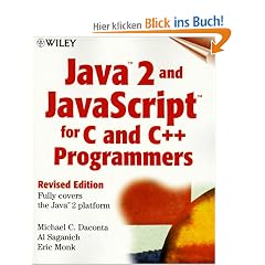 Java 2 and JavaScript for C and C++ Programmers, w. CD-ROM