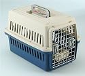 IRIS Puppy or Dog Airline Travel Carrier Cage, 25 Pounds, Blue