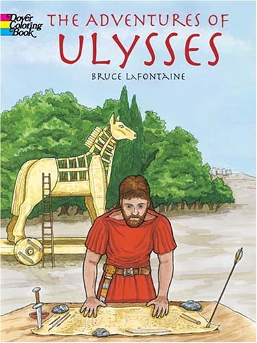 Books: The Adventures of Ulysses  Dover Coloring Book 