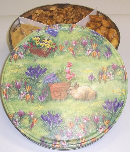 Scott's Cakes 3 Peanut Combo in a Large Bunny Tin by Scott's Cakes