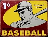 Desperate Enterprises 1959 Topps Baseball Collectible Metal Sign, Model# 1404 , 16x13