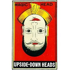 Upside-Down Heads: 24 postcards