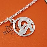 エルメス エルメス MEDAL JUMP ”LUCKY”(馬蹄) ネックレス シルバー HERMES 【並行輸入】