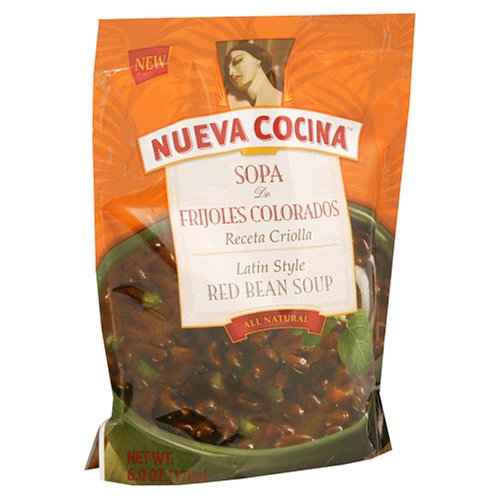 Nueva Cocina Red Bean Soup, Latin Style, 6-Ounce Units (Pack of 6)