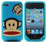 Paul Frank Apple iPod Touch 4th Generation Silicone Skin Case Cover – 2 Monkeys – Blue Guide