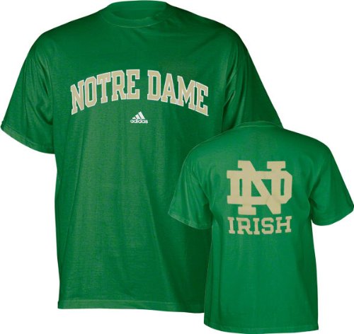 Notre Dame Fighting Irish adidas Kelly Green Relentless T-Shirt