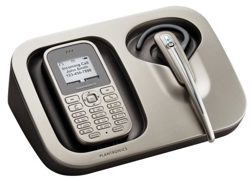Plantronics Calisto Pro Series DECT 6.0 Cordless Landline/VoIP Phone with Bluetooth Headset