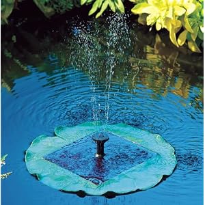 smart solar floating pond plants