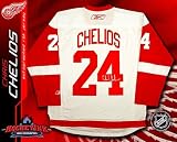 Chris Chelios Detroit Red Wings White Reebok Premier Jersey - NHL Replica Adult Jerseys