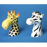 2 er Brillenhalter Brillenst�nder Afrika Zebra Giraffevon "n.n."