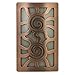 GE 12205 Night Light with LED Light Sensing Coverlite, Aztec Sun Faux Bronze