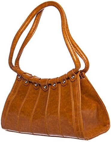 Medium Structured Hobo Shoulder Handbag by Handbags For All