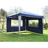 Eigenschaften HiTrade  / 2er Set Seitenwand/Seitenteil Sichtschutz blau