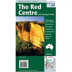Red Centre Northern Territory 1 : 750 000: Alice Springs to Urluru