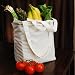 Aunt Martha's 17-Inch by 15-Inch Reusable Cotton Grocery Bag