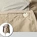 Towallmark UV 50+ Protection Outdoor Multifunctional Flap Cap with Removable Sun Shield and Mask Perfect for Fishing, Hiking, Garden Work Outdoor Activities, Khaki