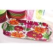 Floral Splash Eco Bamboo Large Tray