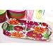 Floral Splash Eco Bamboo Large Tray