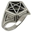 Pentacle Signet - Sterling Silver Ring