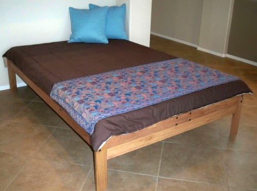 Santa Cruz Platform Bed - Full Size (Toasted Pecan)