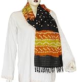 Scarfs Wool Tie Dye Print Womens Dress Accessory India 23 