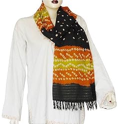 Scarves Long Wool Winter Fashion Tie Dye Print 23 x 68 inches