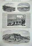 1855 JAPAN VILLAGES MAINLAND BOAT COSTUME NAGASAKI SIMA