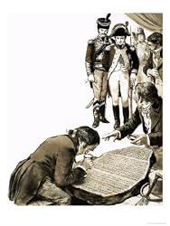 Napoleon Brought in Scholars to Solve the Secrets of the Ancient Languages of the Rosetta Stone Art Giclee Poster Print by C.l. Doughty, 18x24