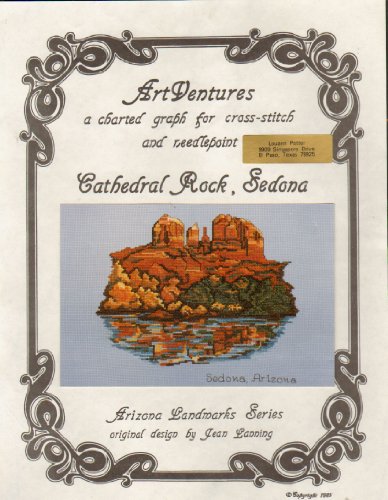 Cathedral Rock, Sedona: Art Ventures a Charted Graph for Cross-stitch and Needlepoint