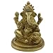 ganesha god statue sculpture metal brass