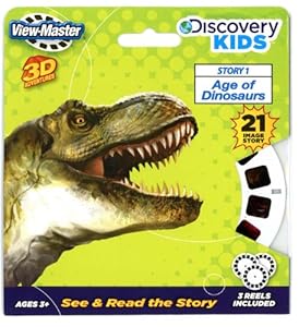 Viewmaster Reels For Kids Dinosaur 3D View-Master Reels Set