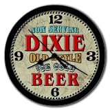 Vintage DIXIE Old Style Beer 10 Wall Clock USA