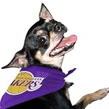 NBA Los Angeles Lakers Mesh Pet Bandana - Purple (Small/Medium)
