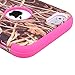 Tech Express (Tm) Flexible TPU Grass Tree Camo Camouflage 2 Piece Snap On Real Design Cover Case for Apple iPhone 6 / 6g 4.7