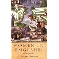 Women In England, 1500-1760 (Women in History) by Anne Lawrence