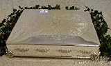 Square 18 Silver Plated Wedding Cake Stand Rose Pattern Plateau