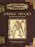 Savage Species: Playing Monstrous Characters (Dungeons and Dragons Supplement)