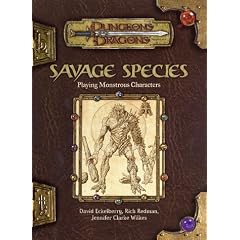 Savage Species (Dungeons and Dragons 3rd Edition)