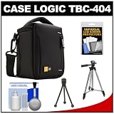 Case Logic TBC-404 Compact High Zoom Digital Camera Case with Tripod + Accessory Kit
