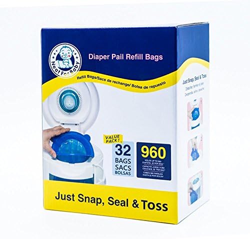 Neatforbaby Diaper Refill 32 Bags (960 Counts) Fully Compatible with Arm&Hammer Disposal System