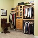 John Louis Home Deluxe Closet System - Honey Maple