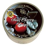 Cavendish & Harvey Drops, Sour Cherry, 7-Ounce Tins (Pack of 10)