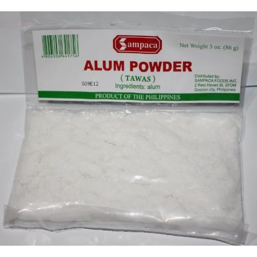 Tawas Powder or Alum Powder 86 G 3 Oz. Antiperspirant Deodorants Beauty