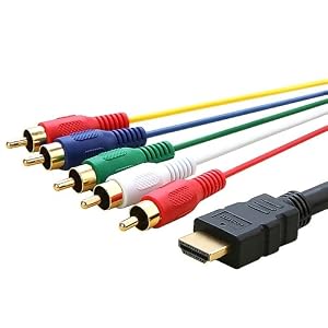 HDMI to 5 RCA Cable, 5 FT review HDMI to 5 RCA Cable, 5 FT review