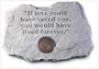 Service Memorial Stone