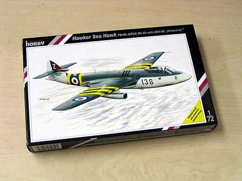 1/72 Hawker sea hawk FB Mk.3/FGA Mk.50 with AIM-9B 