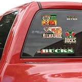 Milwaukee Bucks 11'' x 17'' Window Clings Sheet