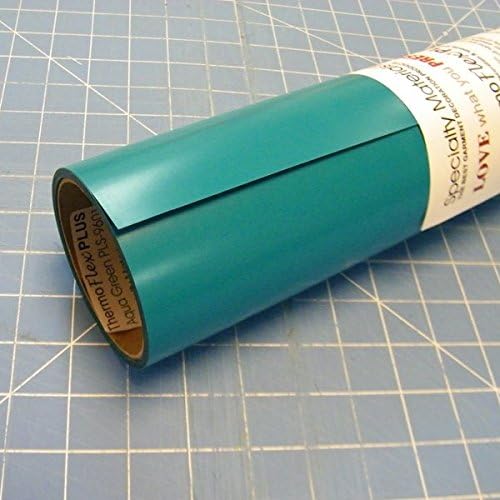 ThermoFlex Plus Aqua 15'' x 5' Iron on Heat Transfer Vinyl