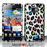 Rubberized Colorful Leopard Snap on Design Case Hard Case Skin Cover Facepl ....