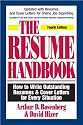 The Resume Handbook: How to Write Outstanding Resumes & Cover Letters for Every Situation